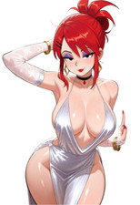 Frankie Foster Waifu Weatherproof Anime Sticker 6