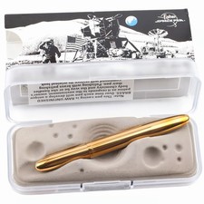 Fisher Bullet Space Pen Brass Construction PR4 Black Ink Medium Point 845006 picture