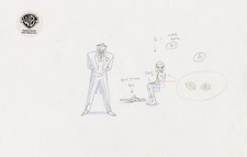 Justice League- Original Production Drawing- Joker/Ace- Wild Cards picture
