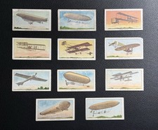 1910 Philadelphia Caramel Airships Near Complete Set 11 of 15 Nice Condition picture