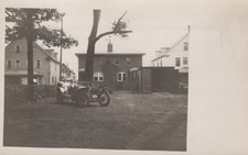 Hupmobile Model 20 Runabout Brass Era Car Family 1910s - RPPC Photo Postcard picture