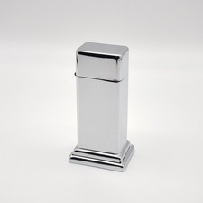 Vintage 1947-49 Zippo Barcroft #2 4-Barrel Chrome Table Lighter Pat 2032695 picture