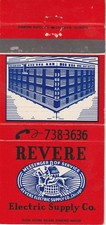 MATCHBOOK COVER - REVERE ELECTRIC SUPPLY - CHICAGO ILLINOIS picture