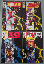 THE CHAOS EFFECT SET OF 7 VALIANT COMICS 1994 SOLAR X-O RAI MAGNUS BLOODSHOT picture
