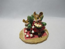 Wee Forest Folk A Sneaky Treat Christmas - Retired in WFF Box - Not Perfect picture