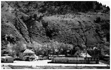 Idaho Springs Colorado Krenzel Cottage Court Postcard COPY #86576 picture