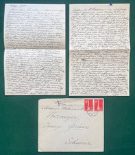 Antique Imperial Russian Signed Letter Grand Duchess Olga Romanov Gatchina picture