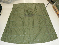 USGI OD Green Rubber Poncho 1961  picture