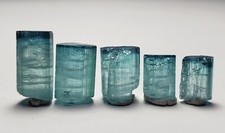Paraiba Bi colour tourmaline Crystals 17.7 Carats From Afghanistan Mine picture