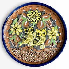 Vintage Petatillo Noche Style Art Pottery Tlaquepaque Tonala Jalisco Mexico picture