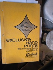 Vintage The Warner Collection Edition III Wallpaper Sample Book Stockwell MCM picture