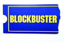 Blockbuster Logo Sign- XL Retro Video Store Wall Plaque Decor 90s Nostalgia Art  picture