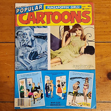 Vtg POPULAR CARTOONS Magazine April 1980 BILL WARD PUSSYCAT Strip Adult Humor picture