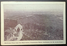 Goffstown NH View from Observatory to Ocean Uncanoonuc Hotel circa 1910 picture