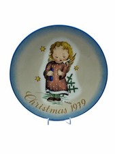 Vintage 1979 Christmas Starlight Angel by Sister Berta Hummel Plate West Germany picture