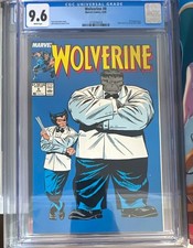 Marvel Comics Wolverine #8 (1989) CGC 9.6 Near Mint+ Graded Comic Book picture