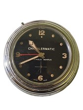 Vintage 1953-1956 Chrysler Chryslermatic 15 Jewels Swiss Benrus Clock Model DK14 picture