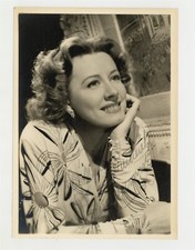Irene Dunne 1949 Signed 5x7 American Stage Film Actress Photo Portrait J14201 picture