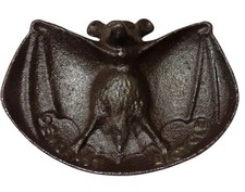 DEMORAST Bicycles Advertising Cast Iron Bat Ashtray Coin Dish picture