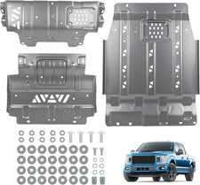 Full Skid Plate with Transmission Skid Plate Replacement for Ford F150 4WD 2.7L  picture