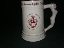 Amazing Vintage 1970s Loomis-Chaffee School Naked Lady Handle Stein VGC RARE 6