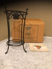 Longaberger Collectors Club 2003 Miniature Umbella Stand Iron Box Product Card picture