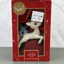 Lenox Christmas Ornament Lift Off Rudolph picture