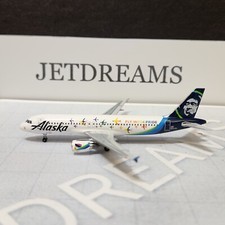1/400 ALASKA AIRLINES AIRBUS A320-200 PRIDE PLANE COLORS N854VA AEROCLASSICS picture