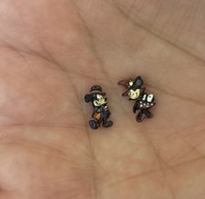 Origami Owl Disney Mickey & Minnie Dressed for Halloween Floating Charm Set New picture