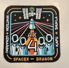 Space Axiom 4 ISS Mission Patch 3.5” Iron On picture