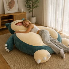 200cm Huge Pokemon Snorlax Anime Plush Toys Big Pokémon Plushie Beanbag picture