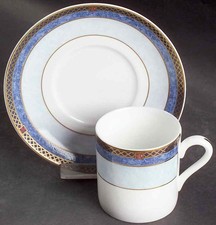 Wedgwood Valencia Bond Shape Demitasse Cup & Saucer 1918873 picture