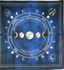 New Crystal Meditation and Tarot Reading Divination Moon Phases Cloth 22