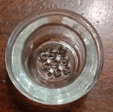 10 Pk Replacement Glass Bowl for Generic Silicone Pipe(Nine 9 Hole) picture