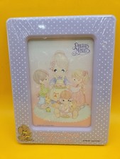 Vintage 1999 Precious Moments Grandma Makes Life Sweet Frame NIP Sealed Purple picture