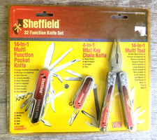 Sheffield 3 knife Set 52 Functions picture
