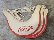 8 Coca Cola Sun Hat Visors NOS New Old Stock 1960s-1970s? picture