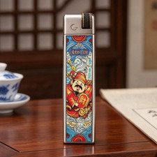 ZORRO Slim Special-Shaped Kerosene Windproof Lighter, Narrow Thin Profile picture