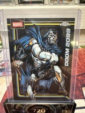 2026 Topps Chrome Marvel Comics, Doom 2099 #112 Black Refractor /10 picture