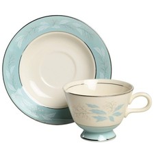 Homer Laughlin Romance Cup & Saucer 225100 picture