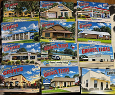 Groves TX Postcard 2 Buildings 2026 Postcard Lot of 25. 39th Street 76c each picture