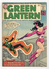 Green Lantern #16 GD+ 2.5 1962 1st app. and origin Star Sapphire picture