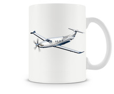 Pilatus PC-12NG Ceramic Coffee Mug - 15oz. picture