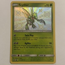 Scyther SV1/SV94 Baby Shiny - Hidden Fates Pokemon Card - Near Mint picture