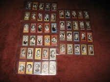 1938 CARRERAS FILM FAVOURITES ~FILM STARS  COMPLETE 50 CARD SET ~Nice picture