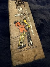 Vintage Vieux Carre New Orleans 175Yr Roofing Slate Bourbon street Jazz Wall Art picture
