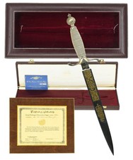 US Historical Society Ltd Ed Commemorative George Washington Presentation Dagger picture