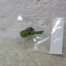 Trane Pinback Button Green Logo Lapel Pin Small Round picture