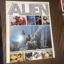 Simon & Schuster: The Book of ALIEN by Scanlon & Gross: FIRST PRINT ©1979 picture
