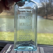 Antique Wilson’s Monarch Remedies; Edgerton WI Medicine Bottle picture